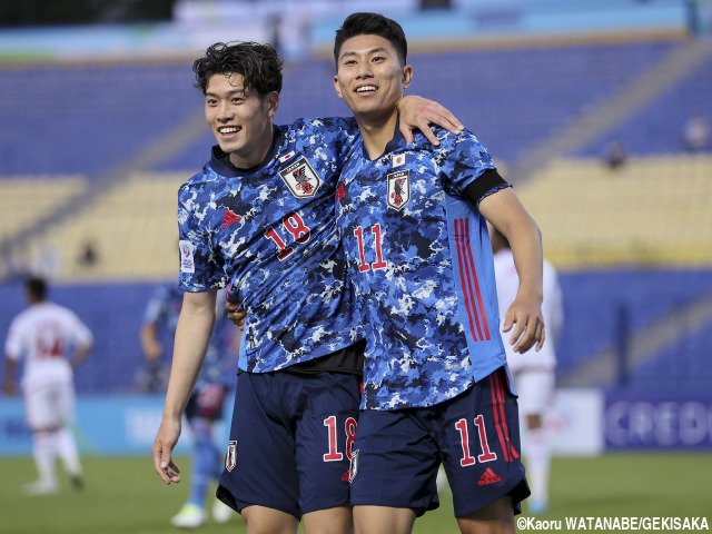 U-21日本代表がU23アジア杯で白星発進! 鈴木唯が先制点も直後に失点…鈴木彩のPKセーブから細谷が決勝ヘッド弾