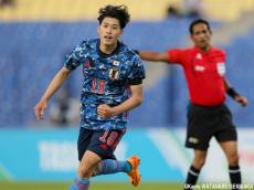 苦戦のU-21日本代表…U23アジア杯ファーストゴールをこじ開けたのは鈴木唯人!「これがアジアの戦い」