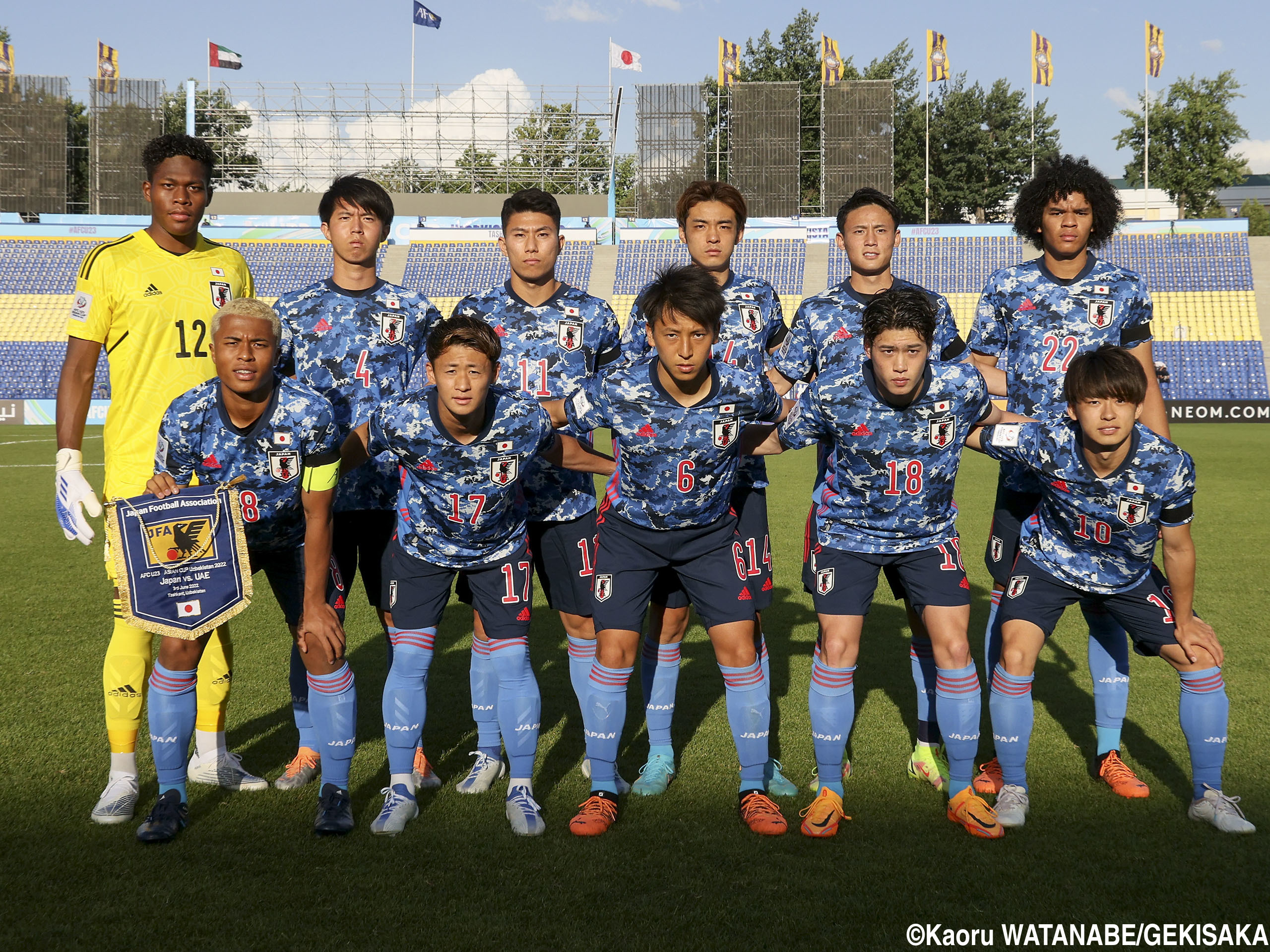 U-21日本代表はUAEとの接戦制してU23アジア杯白星スタート(25枚)