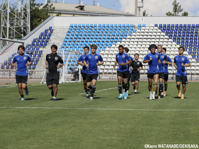 U23アジア杯初戦でUAEとの接戦を制したU-21日本代表…先発組らを除く12名がトレーニング