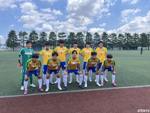 「LIGA KANTO U-18」の名門校対決。FW齋藤、MF橋本のゴールで帝京が市立船橋に勝利