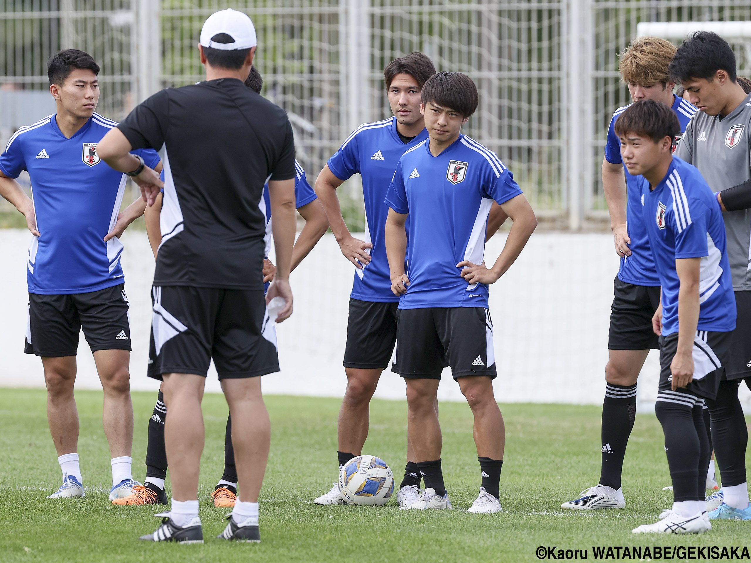 “パリ世代”U-21日本代表が準々決勝でU-23韓国と対決! 大一番を控えて前日練習:MF編(14枚)