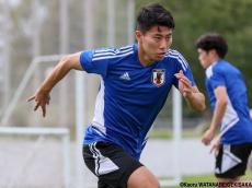 “パリ世代”U-21日本代表が準々決勝でU-23韓国と対決! 大一番を控えて前日練習:FW編(11枚)