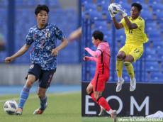 U23アジア杯4強のU-21日本代表、U-23韓国を封印した半田陸、鈴木彩艶は互いを称賛「11人全員が体を張れた」