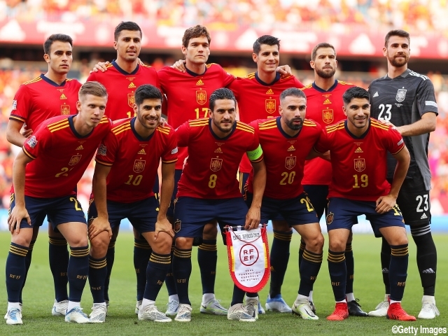 カタールW杯で挑むスペイン代表…2022年公式戦のメンバー&布陣は?