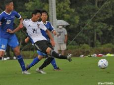 U-17アジアカップ予選へのサバイバル。U-16日本代表候補は2連戦第1試合で市立船橋に3-0勝利
