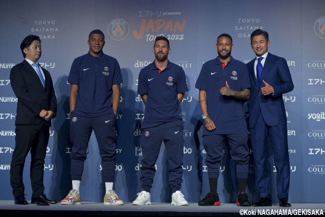 メッシ、ネイマール、ムバッペが来日! パリSGの27年ぶりジャパンツアーが始動「日本はサッカー熱がスゴい」