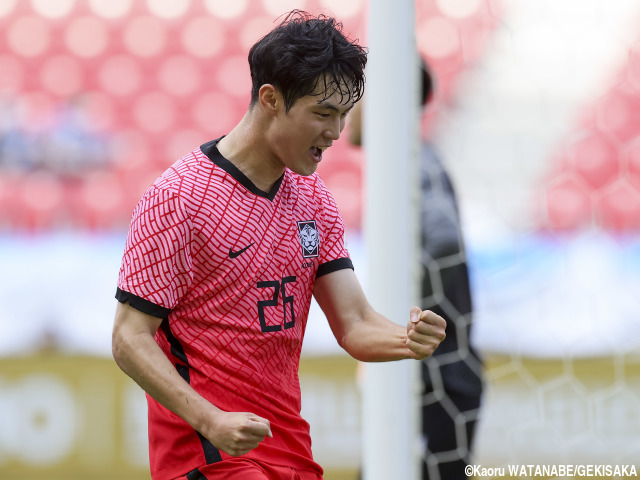 韓国19歳MFが代表初ゴール含む2発!! 香港に3-0勝利も得失点差で日本が優位に