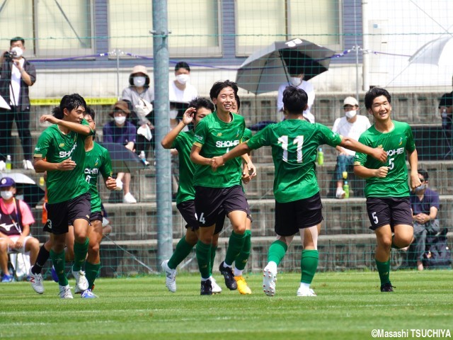 初出場の生駒は奮戦及ばず。優勝候補のタレント集団・昌平が3ゴールを奪って貫録の初戦突破!