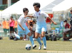 高知が圧巻のミドル2発! 高川学園の猛攻凌ぎ、完封で2回戦へ(8枚)