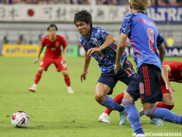 杉岡大暉が感じた“即興”の必要性「個人戦術でできる部分もある」