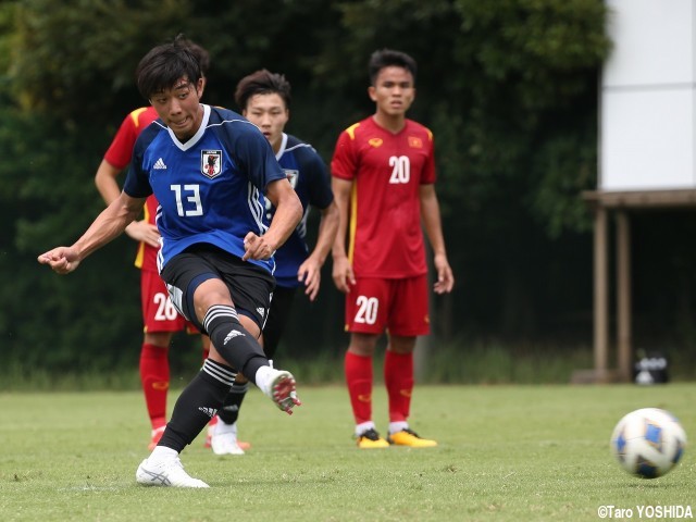 松本から世界へ。J3で得点重ねるU-19日本代表候補FW横山歩夢がベトナムから1ゴール