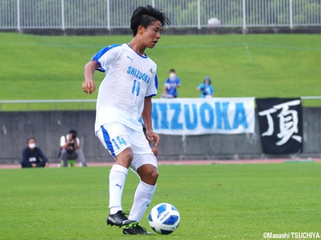 『SEVENDAYS FOOTBALLDAY』:右の翼(清水エスパルスユース/静岡ユース・渡邊啓佳)