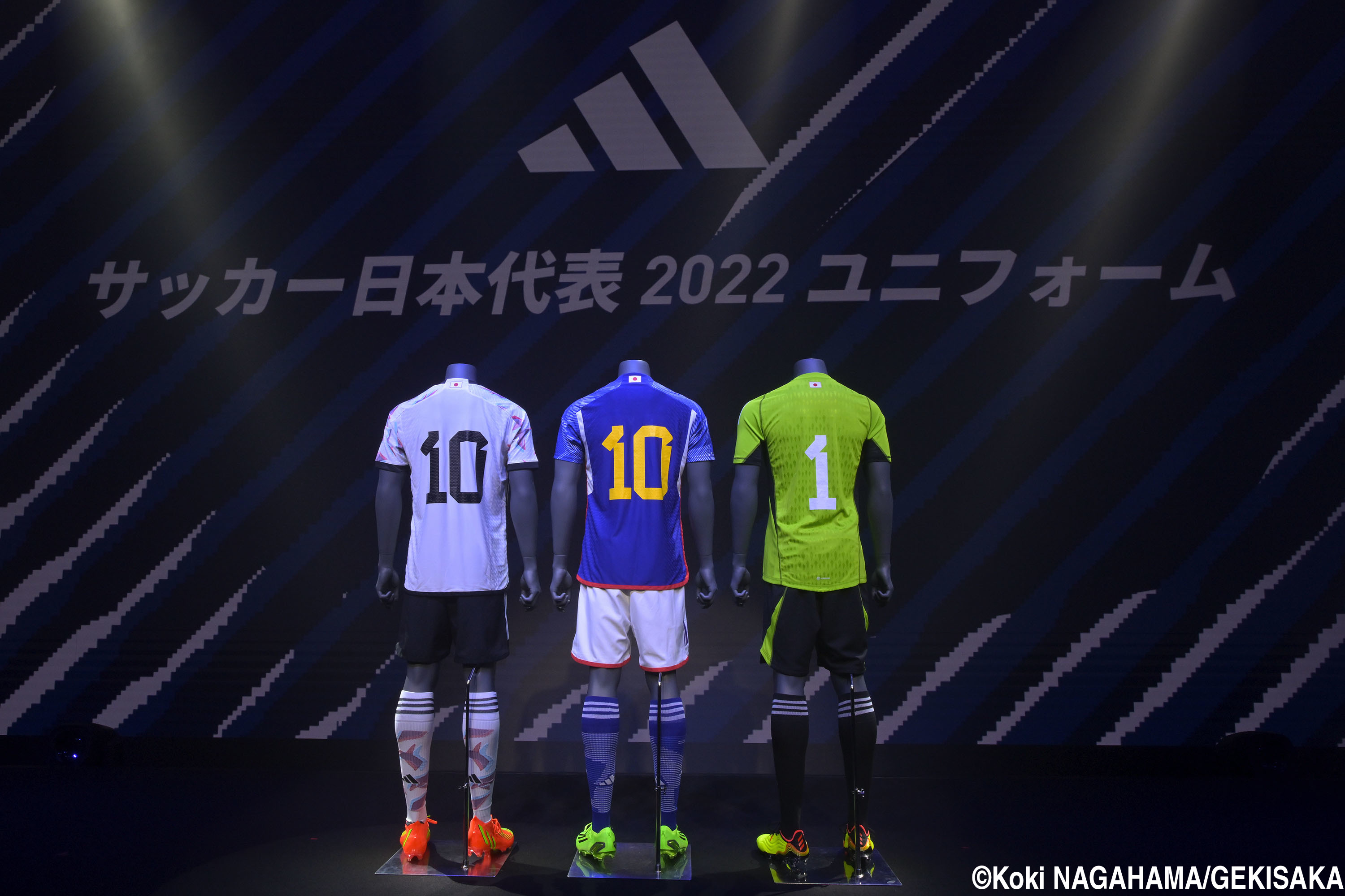 日本代表新ユニフォーム発表!! 背番号はイエロー仕様、アウェーパンツ 