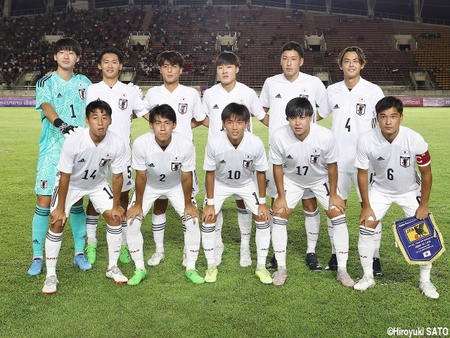 U-19日本代表vsU-19ラオス代表 試合記録