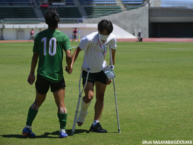 親友と同じJ1へ。鹿島内定の昌平CB津久井佳祐が目指す代表入りと「プレミア昇格と選手権日本一」