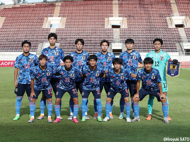 U-19日本代表vsU-19グアム代表 試合記録