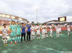 8-0でU-20ワールドカップへ前進。U-19日本代表、パレスチナ戦後の笑顔(5枚)