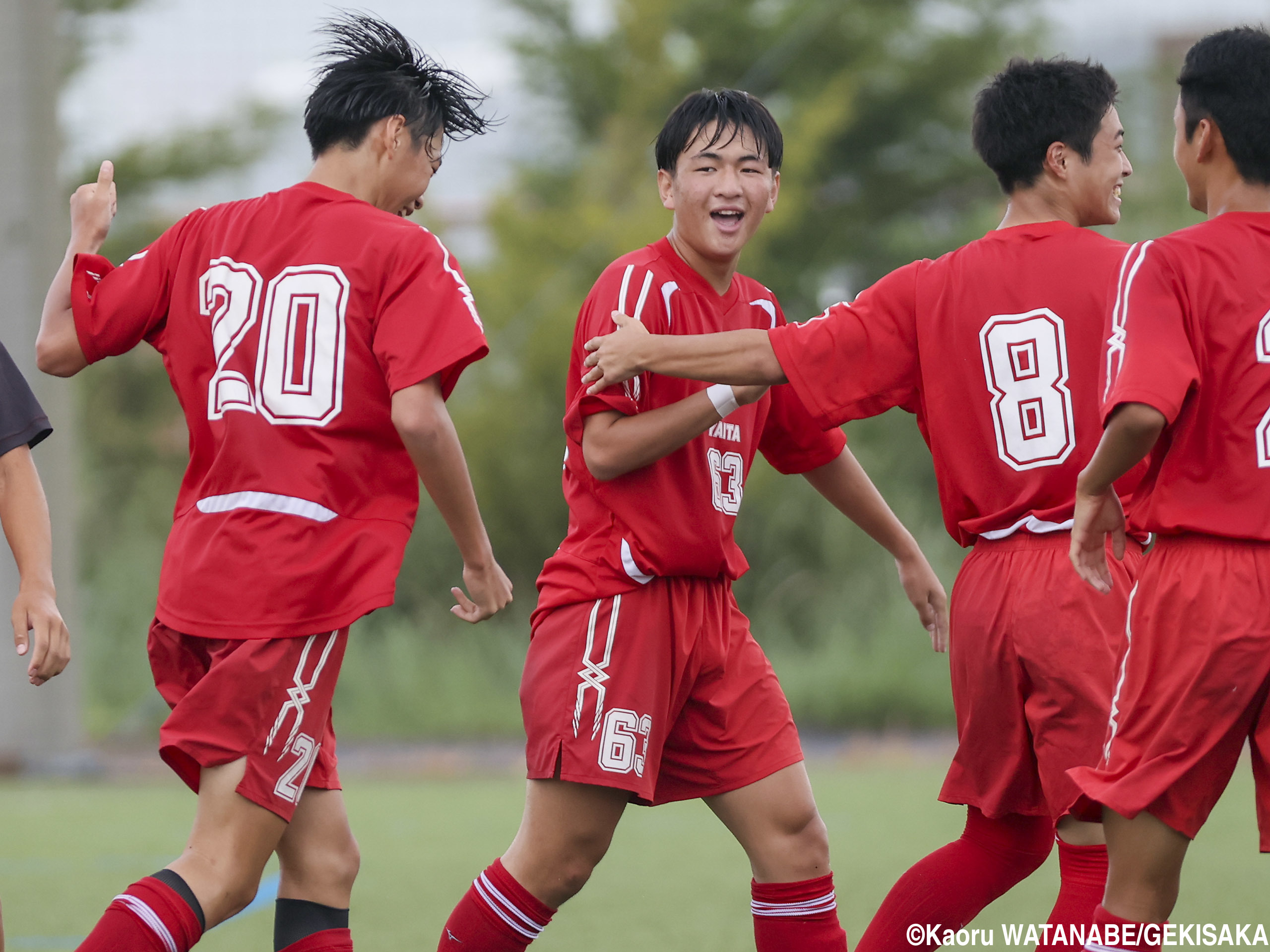 [NB CHAMPIONSHIP U-16]MF田中晴喜が値千金の決勝弾! 矢板中央をファイナルへ導く(6枚)