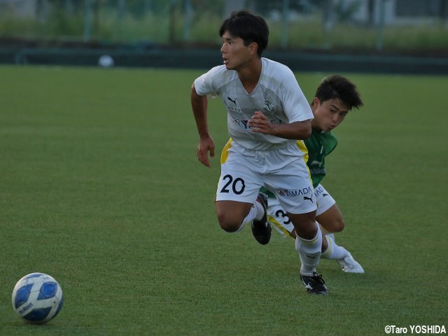 先輩の姿に感動した中学時代。前橋育英の強力左SB山内恭輔は代表復帰、そして後輩に刺激と2つめのタイトルを