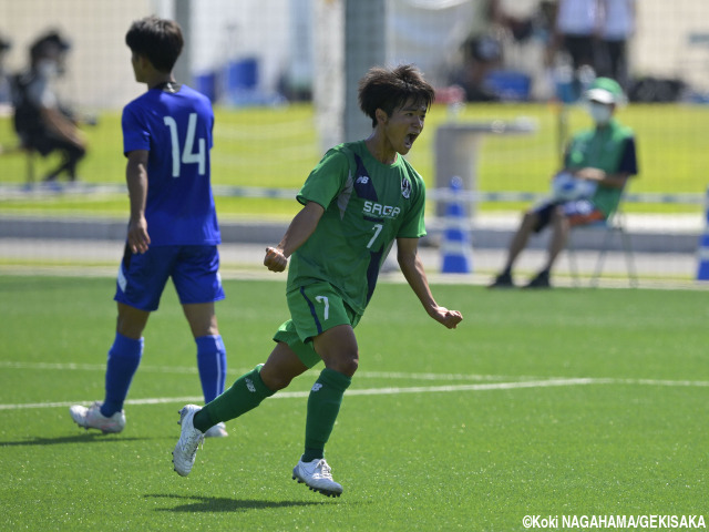 [国体少年男子]「日常の甘さが出た試合…」。先制点も初戦敗退の佐賀県MF與座朝道、鳥栖U-18での日本一誓う