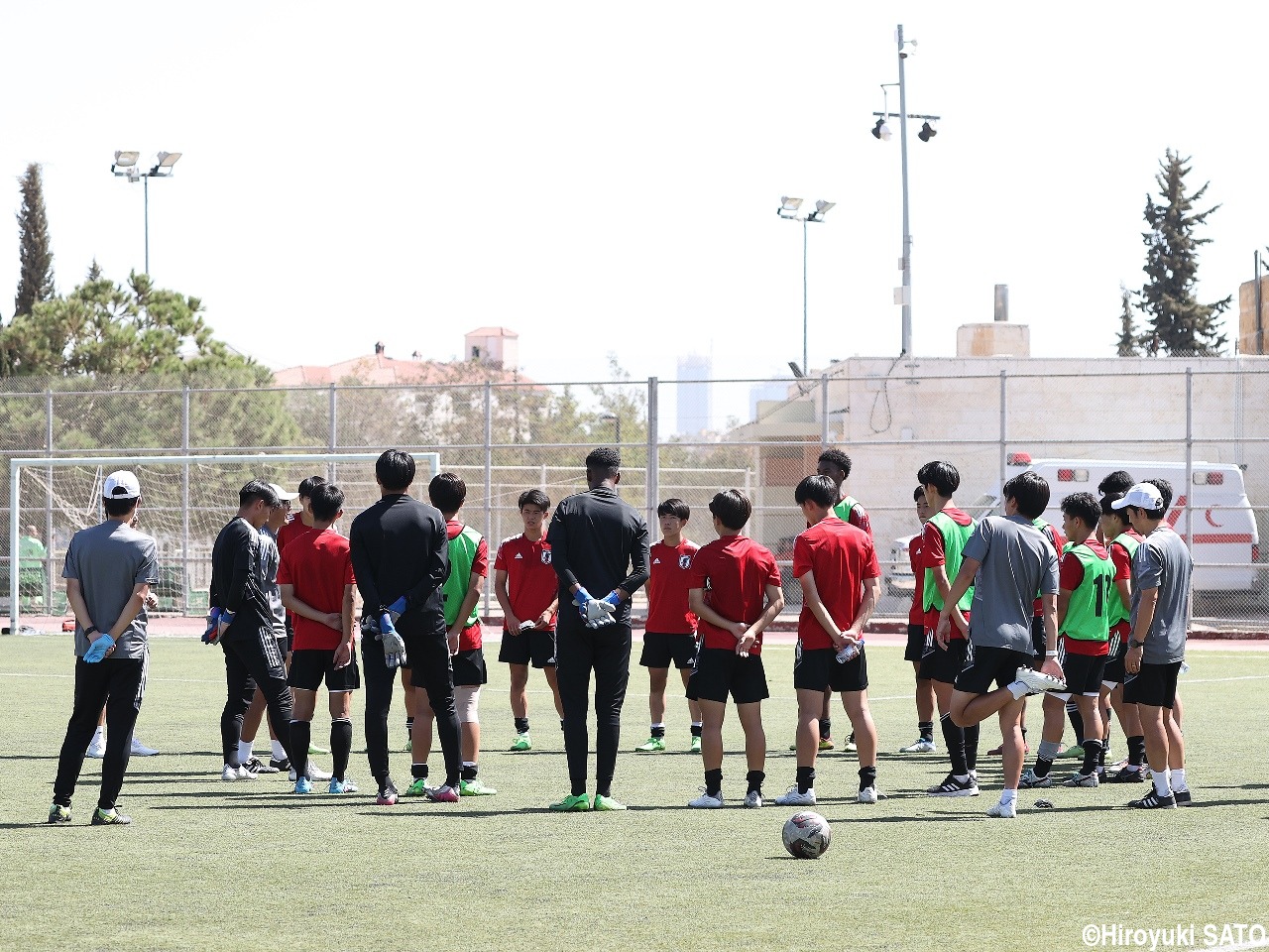 U17アジアカップ出場権を勝ち取れ…初戦に向けてコンディションを上げるU-16日本代表(9枚)