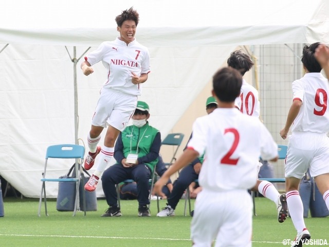 [国体少年男子]オール帝京長岡の新潟県が王者・静岡県を3-2で撃破!