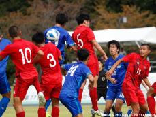 [国体少年男子]神奈川県、序盤に退場者出した広島県に4-0圧勝! 準々決勝で東京都と対戦(8枚)