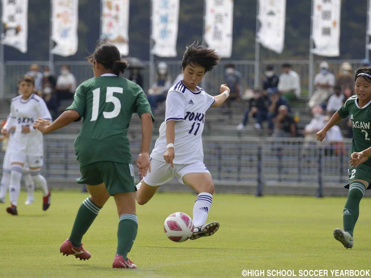 [国体少年女子]東京都は香川県に5発逆転勝ち!U-17代表FW藤崎が2発(8枚)