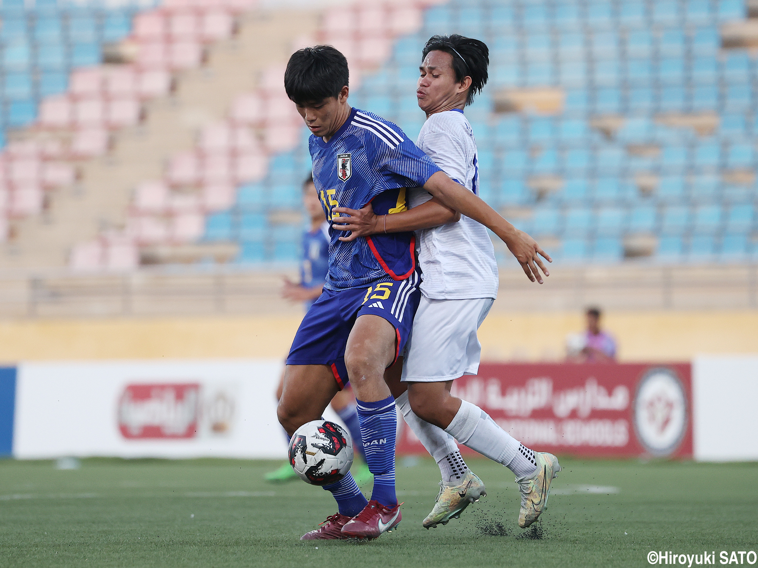 U-16日本代表FW徳田誉、勝利を決定付けるダメ押しゴール(8枚)