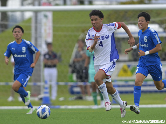 [国体少年男子]187cmCB山本遥斗が指摘した「ちょっとの差」。好チーム・福岡県は青森県に対抗もPK戦で惜敗