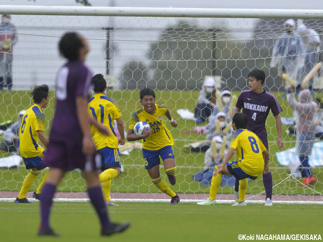 [国体少年男子]大阪府がFW東、MF森田のゴールで北海道に逆転勝利、3位に