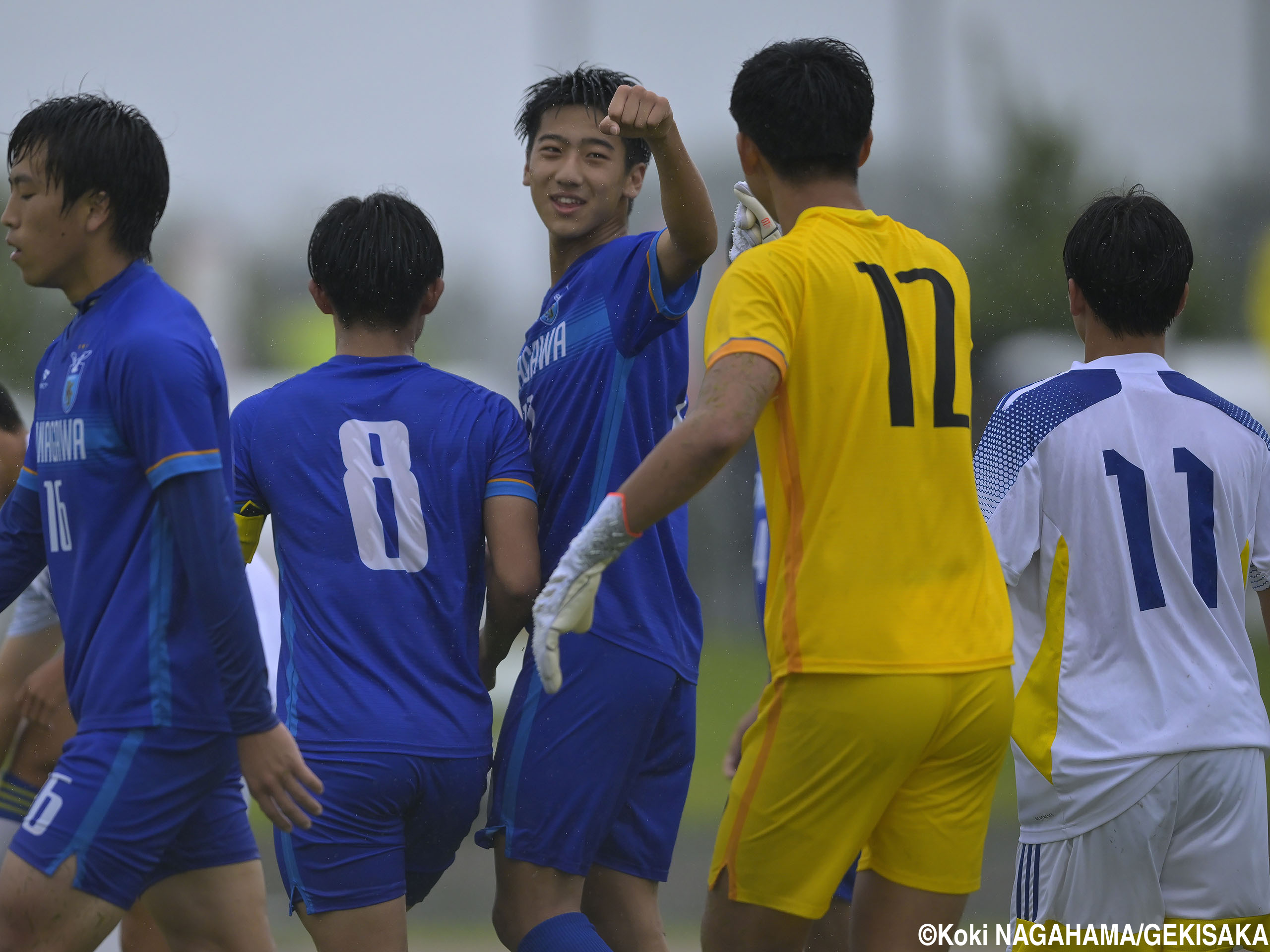 [国体少年男子]“神奈川の生命線”德田佑真、出色のボランチがチームを牽引(4枚)