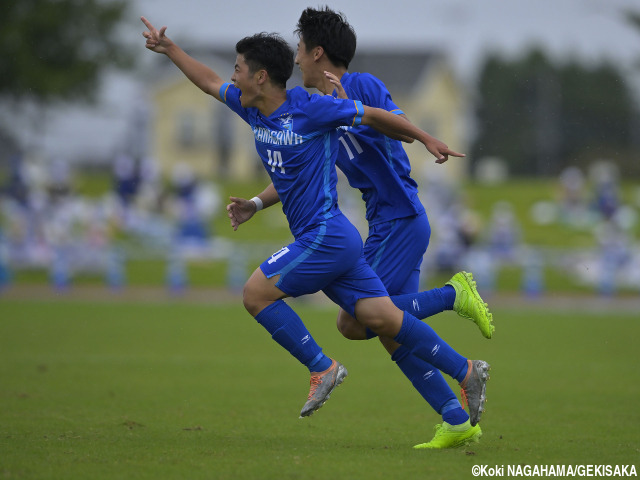 [MOM4028]神奈川県DF加治佐海(川崎F U-18、1年)_ 関東トレセンリーグ得点王の右SB、国体決勝でスーパーゴール