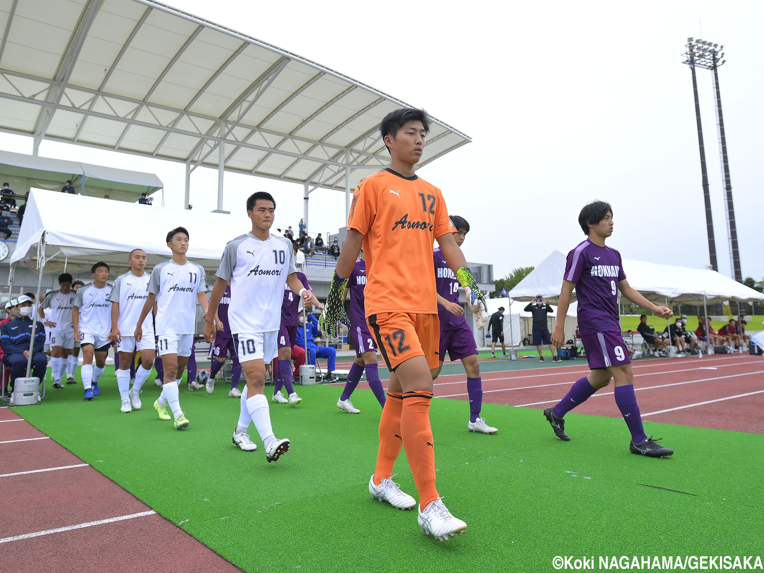 [国体少年男子]意地と意地がぶつかった準決勝…青森県vs北海道はPK戦で決着(16枚)