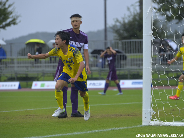 [国体少年男子]チーム盛り上げたMF森田将光が決勝点!明るく、粘っこく、全員で戦った大阪府が3位に