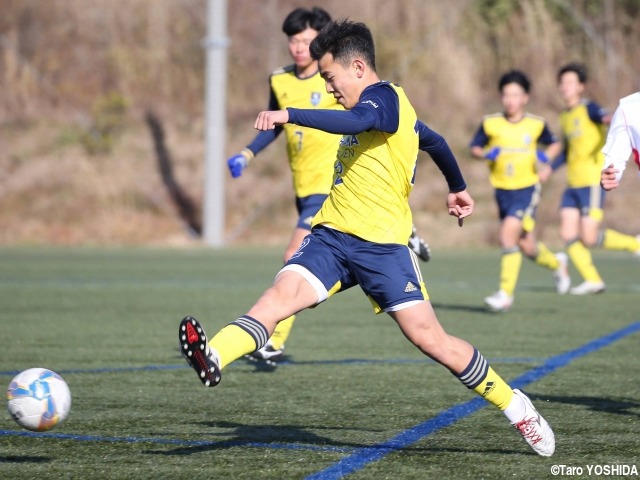 MOM4567]鹿島学園DF清水朔玖(1年)_国体優勝メンバー、Aチームで先発の