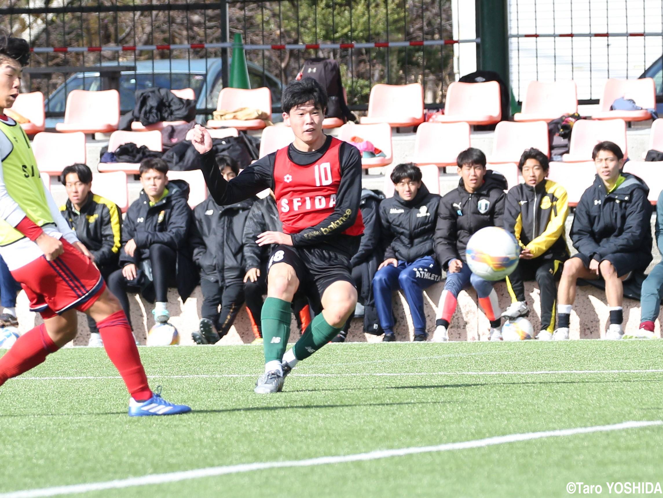 [日本高校選抜選考合宿]U-17高校選抜候補戦、4本目はFW小田2発で2-0(28枚)