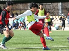 [U-17日本高校選抜選考合宿]U-18の高校選抜候補戦、4本目は終盤の2失点で0-2に(25枚)