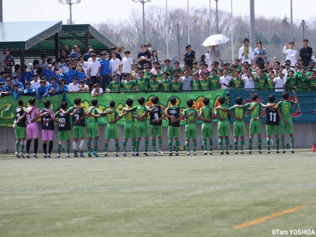 “サッカーの街”長岡でプレミア初開催。ホーム観衆の前で躍動の帝京長岡が4-0で神村学園を下し、初勝利!