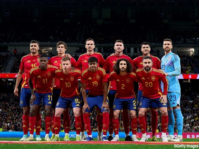 まずは“死の組”突破なるか…スペイン、EURO2024に向けた代表候補メンバー29人を発表