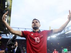 大幅に塗り替え! アルバニア代表バイラミがEURO史上最速ゴール「試合中は知らなかった」