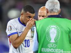 EURO初戦で鼻骨骨折…手術を受けず治療で復帰を目指すムバッペ、フェイスガードのアイディア募集
