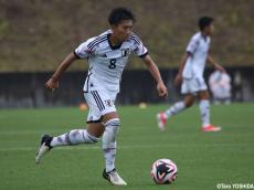 U-16日本代表は交代出場のMF小林、CB児玉、MF武本、MF神田も積極プレー(8枚)