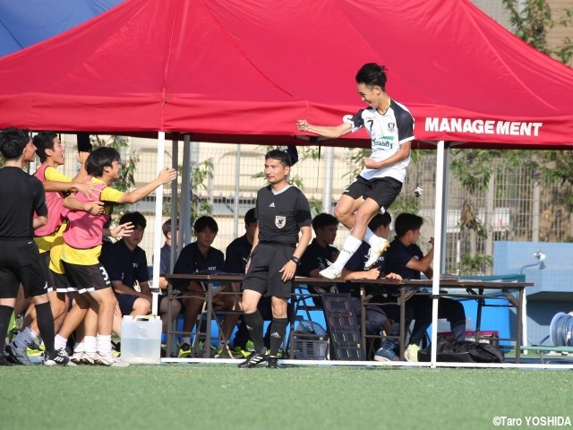 先発復帰から2戦連発。スーパーゴールの栃木U-18MF中村脩人は「もっともっと点数取って」存在感を高める