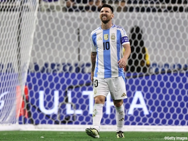 メッシがまさか…PK戦アルゼンチン1人目で“パネンカ”失敗、自身に激怒「試合前から決めるつもりだったんだ」
