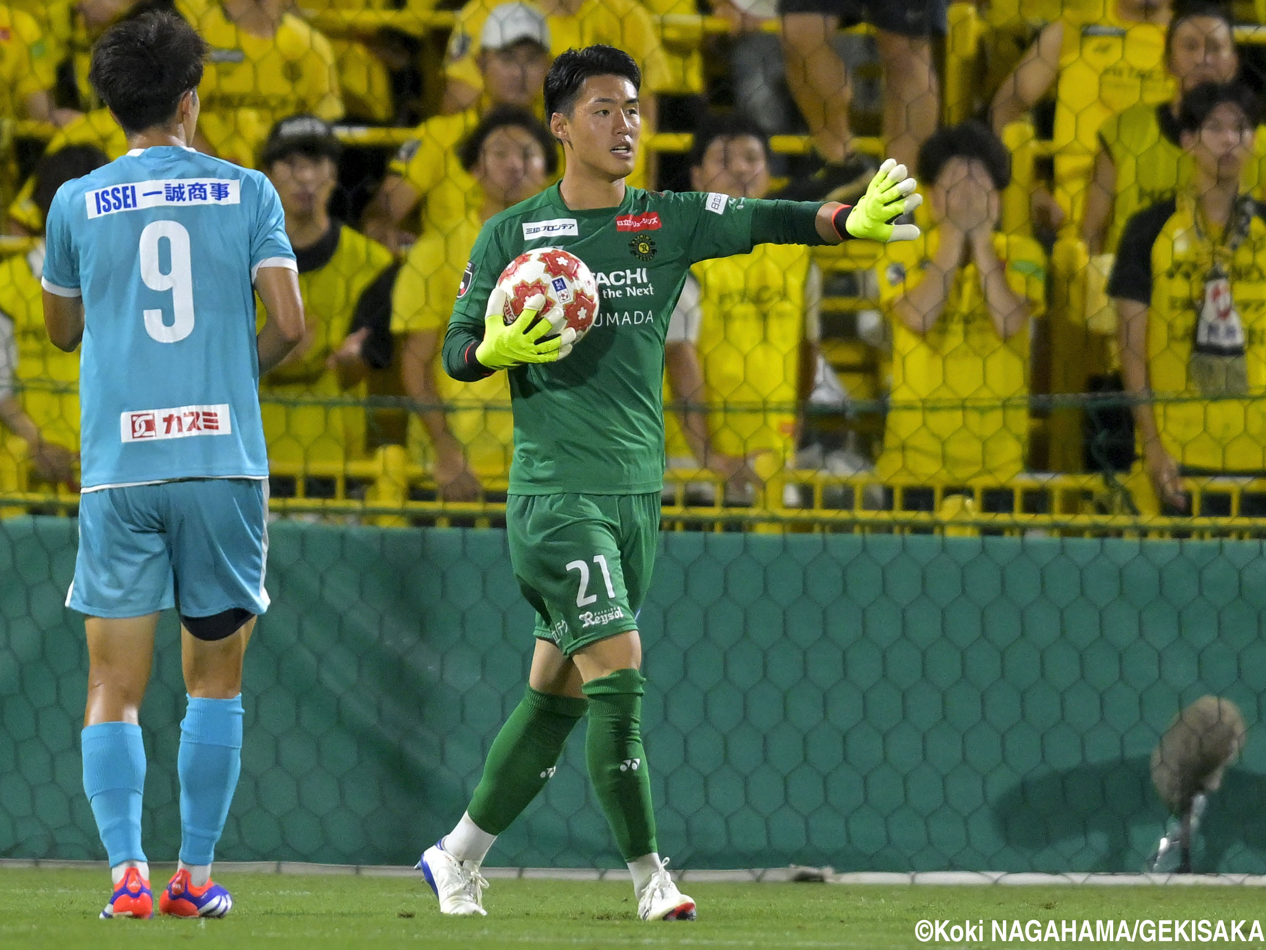 同期対決を制した柏GK佐々木雅士(5枚)