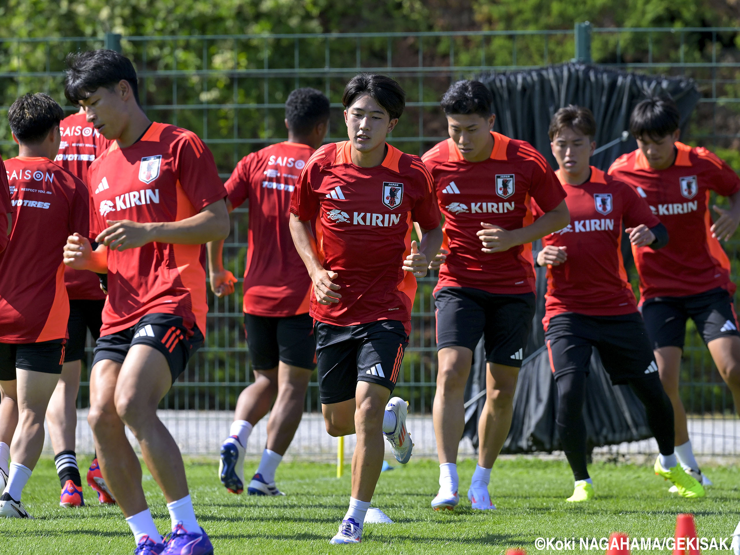 パリ五輪メンバーを支えるトレーニングパートナー…佐藤龍之介、神田奏真、本間ジャスティン、塩川桜道、荒木琉偉(16枚)