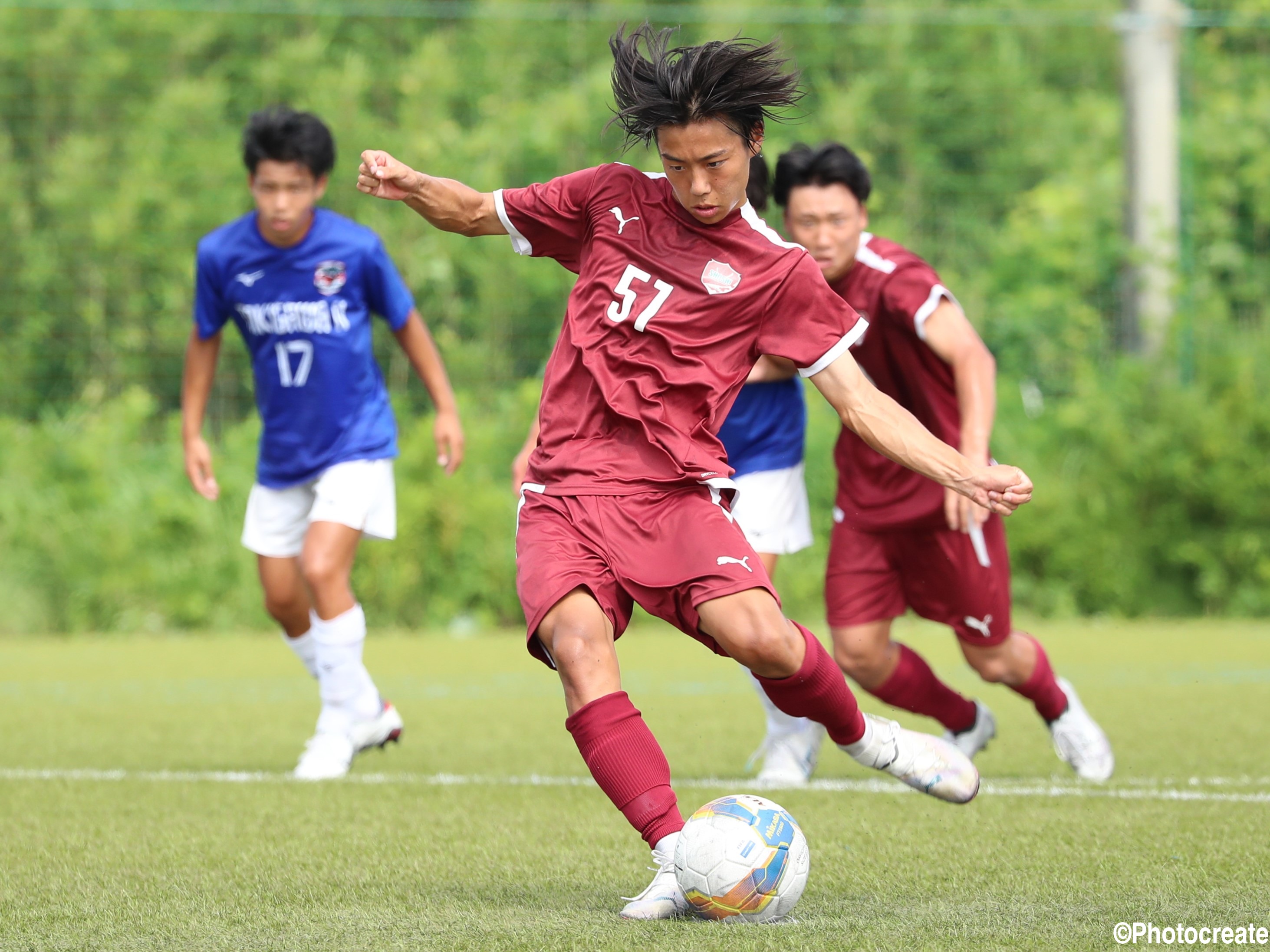 [神栖ワールドユース]予選リーグ最終戦、尚志が1-0で滝川二に競り勝つ(8枚)