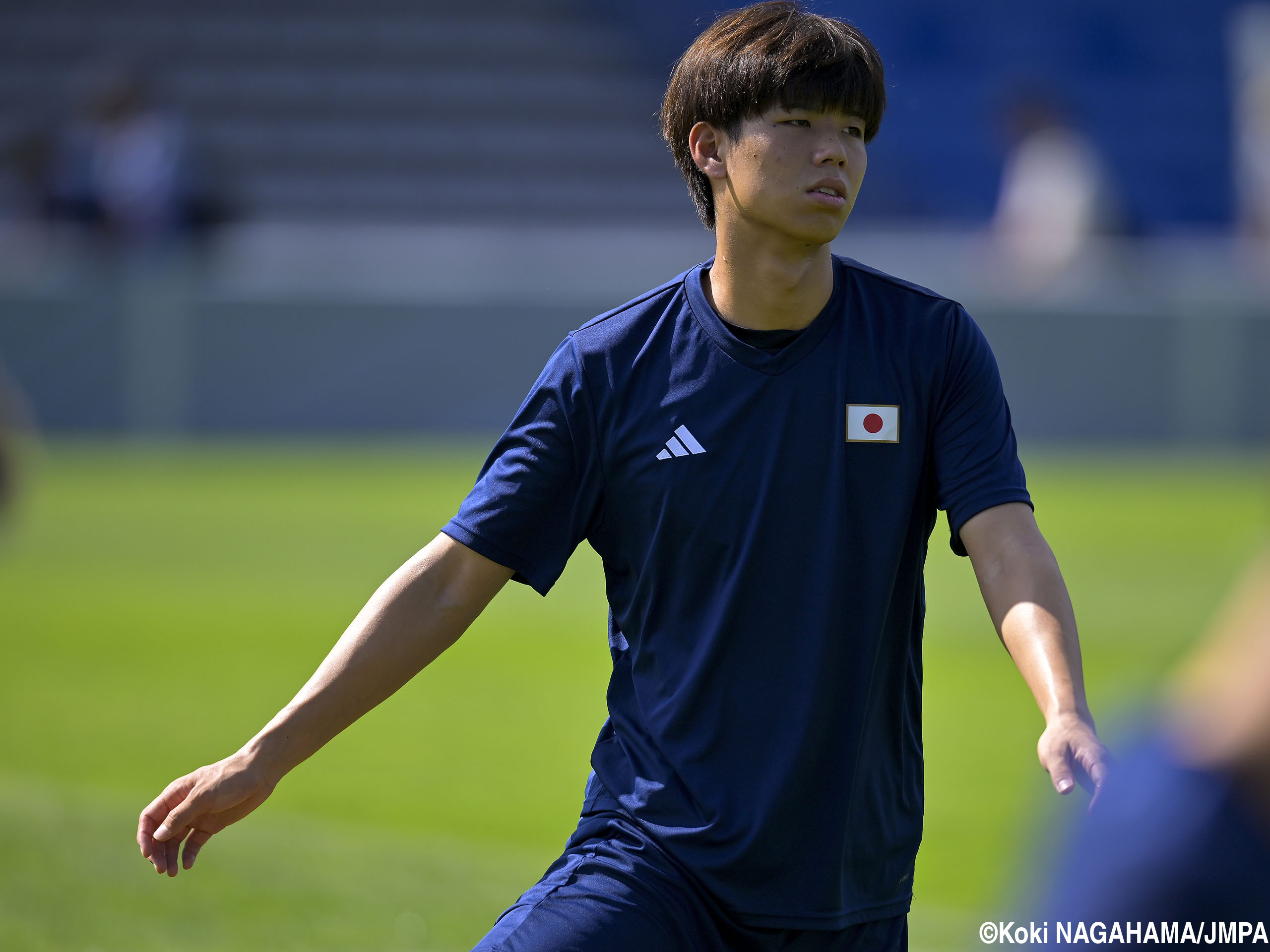 いざパリ五輪初戦へ! U-23日本代表メンバー高井幸大(5枚)